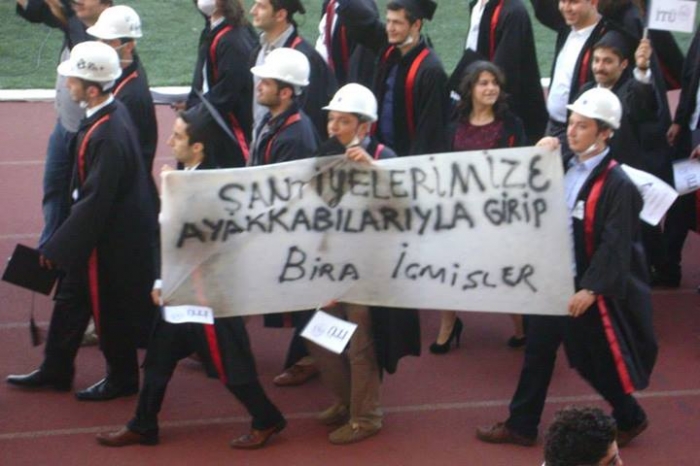 İTÜ 2013 Mezuniyet Töreninden 46 Pankart